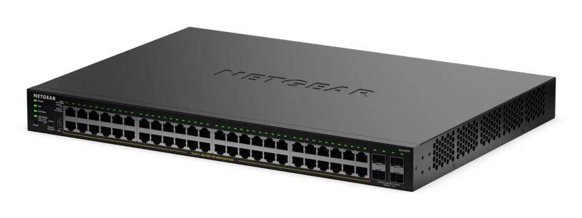 Switch NETGEAR GS348TP-200EUS (Gigabit Ethernet - 1,5 MB - 104 Gbit/s - Preto) — miniatura 3