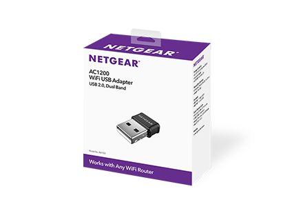 Adaptador USB Wi-Fi NETGEAR A6150 Nano (Wi-Fi 5 - 2,4 GHz e 5 GHz - 867 Mbit/s - Preto), miniatura 3