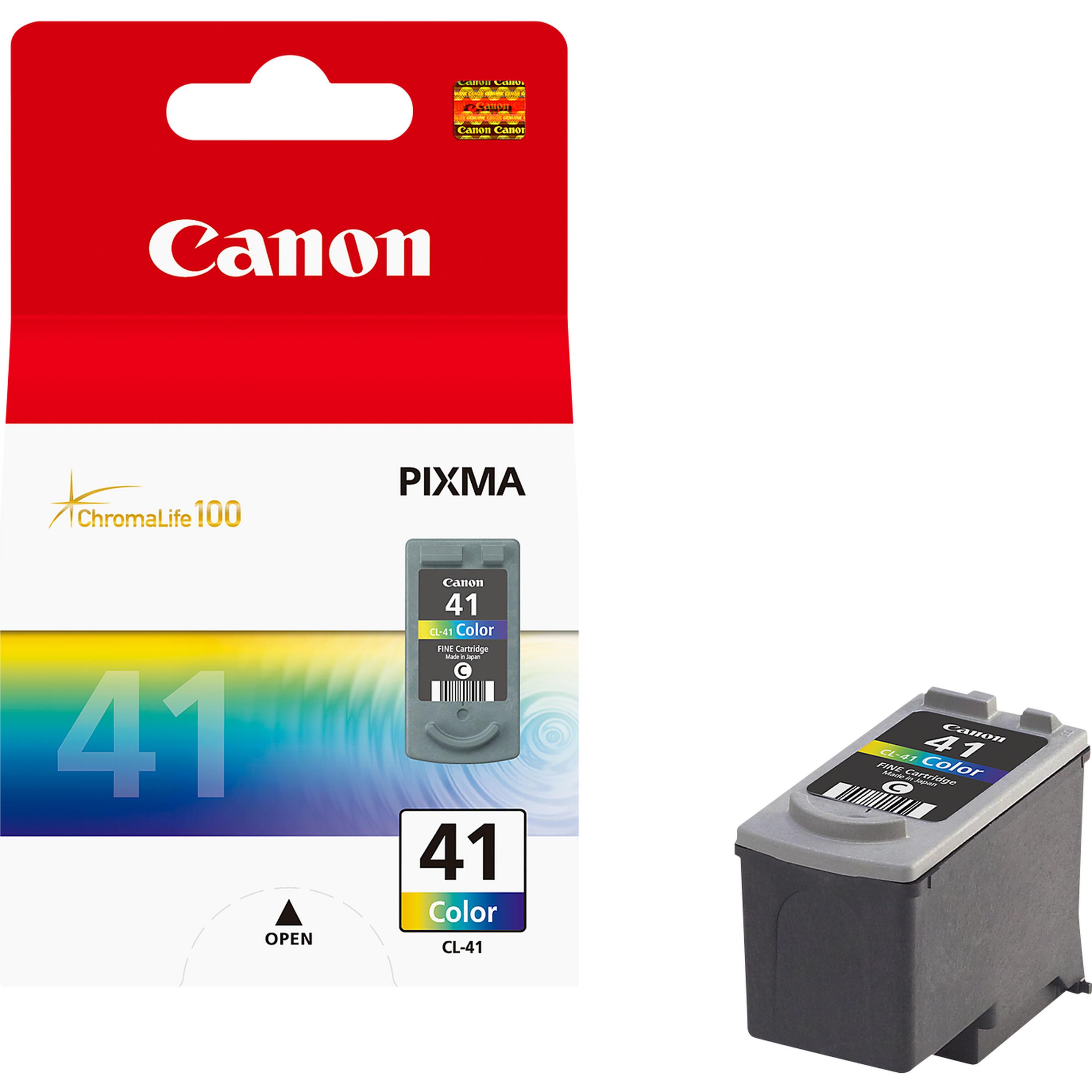 Tinteiro CANON CL-41 (180 páginas - Ciano, Magenta, Amarelo)