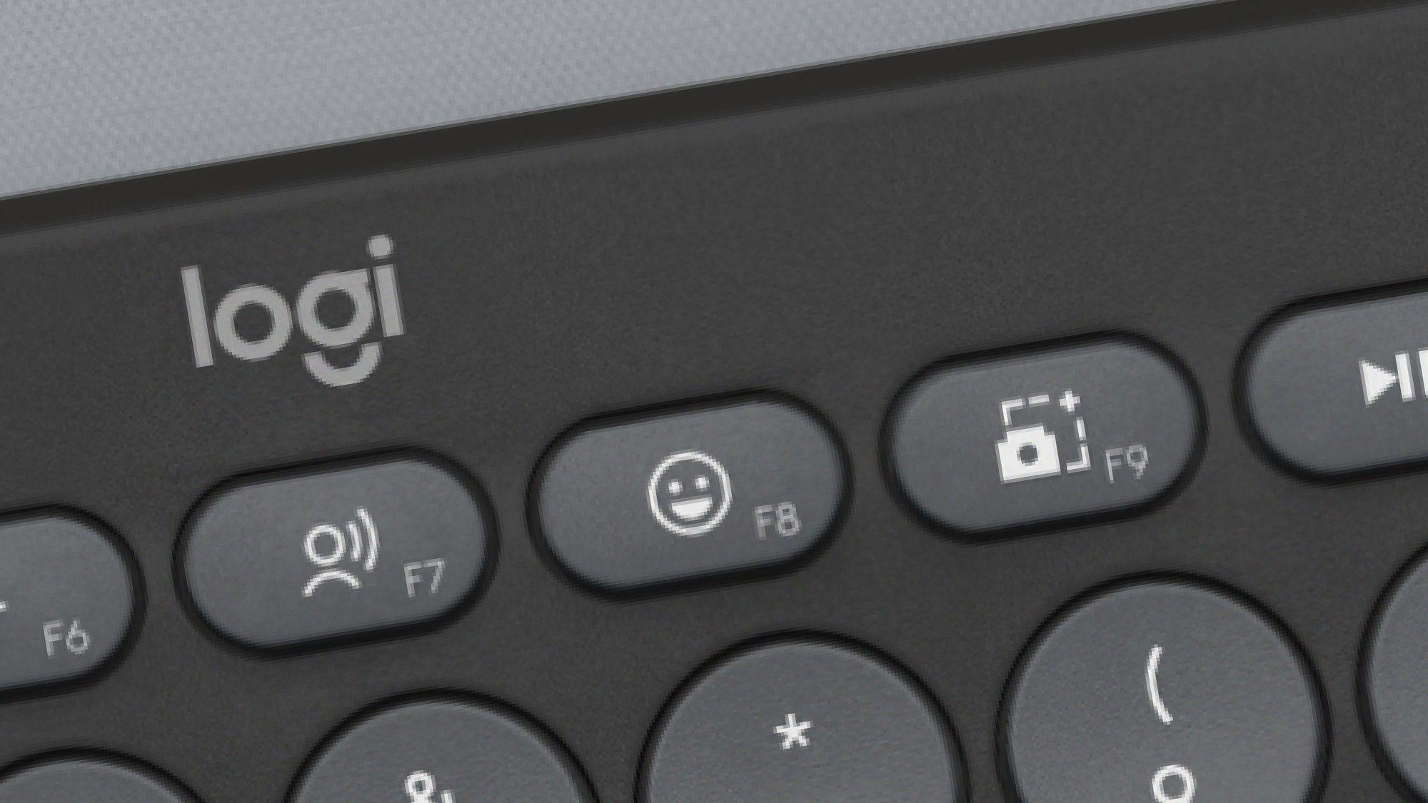 Teclado LOGITECH Pebble Keys 2 K380s (Nórdico - Teclas tesoura - Mini - Grafite) — miniatura 9