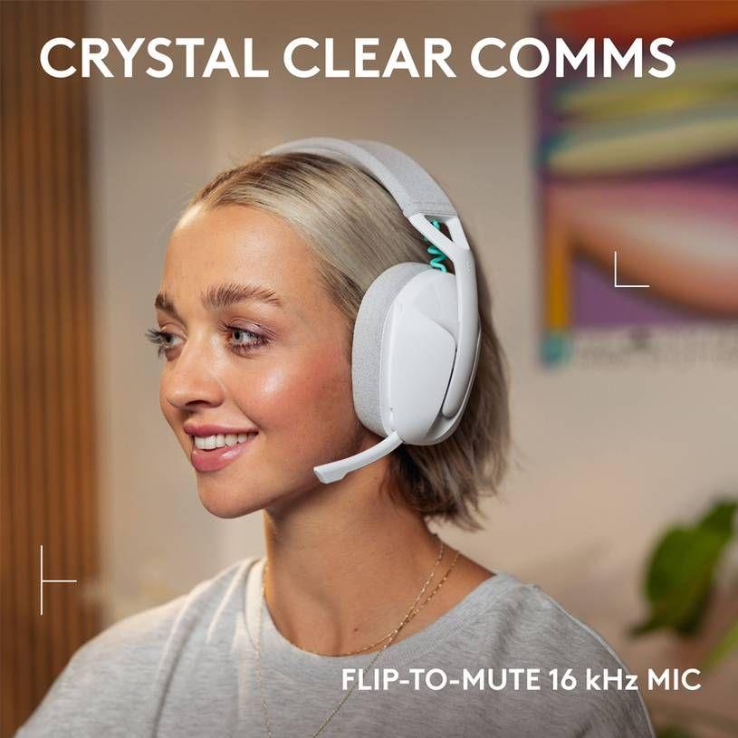 Headset Gaming LOGITECH G321 LIGHTSPEED (Binaural - Circum-aural - 4 cm - Branco) — miniatura 5