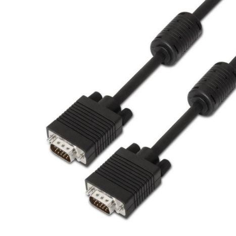 Cabo VGA AISENS A113-0075 (15 m - Preto) — miniatura 3
