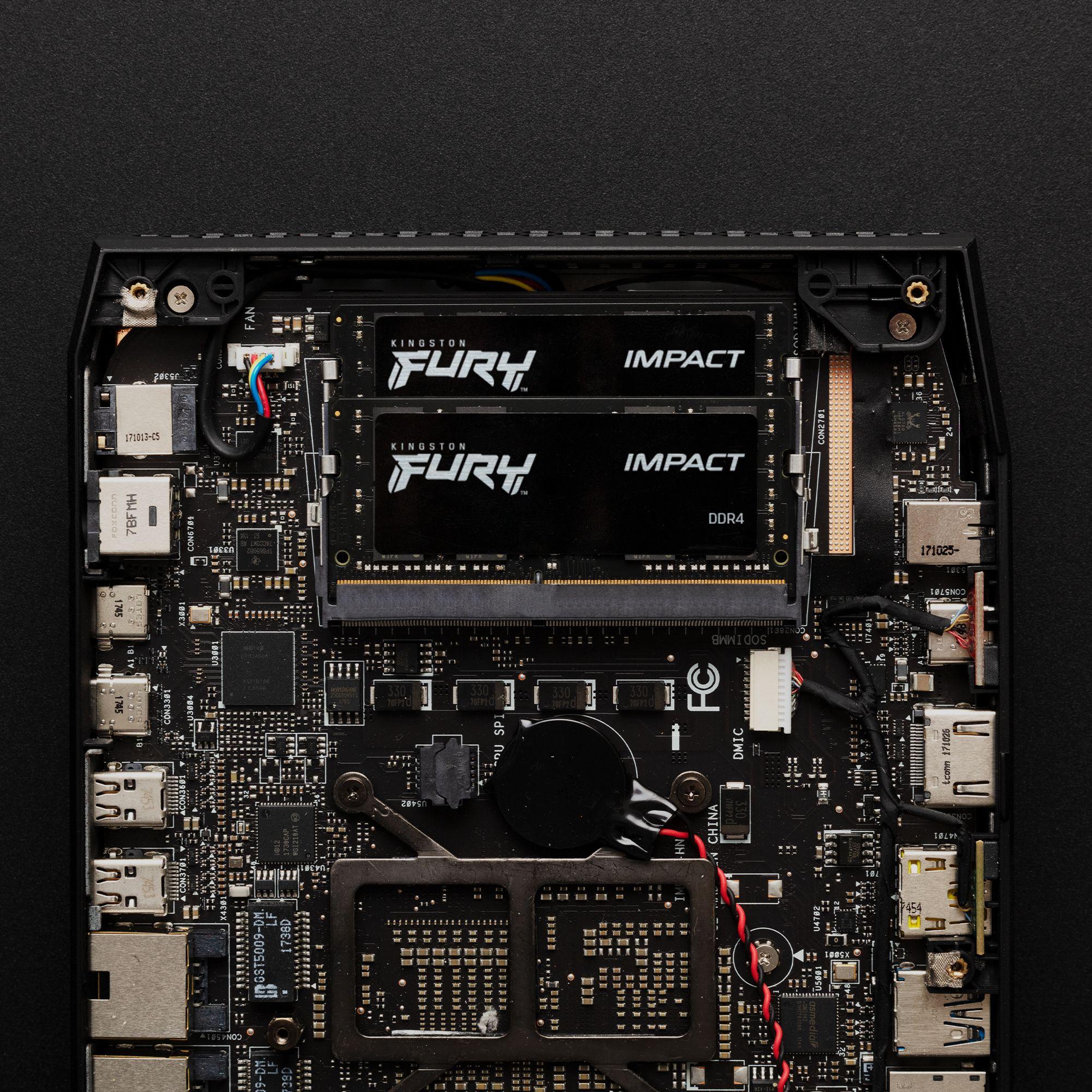Kit de Memória RAM KINGSTON FURY Impact KF432S20IBK2/64 (3200 MHz - 64 GB - SO-DIMM), miniatura 5