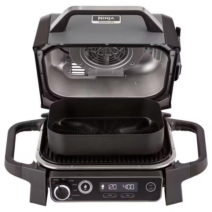 Grelhador Elétrico NINJA Woodfire OG701EU (Altura 34 cm - Preto), miniatura 2