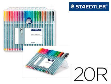 Estojo de Marcadores de Ponta Fina STAEDTLER triplus 334 SB20 (20 unidades), miniatura 2