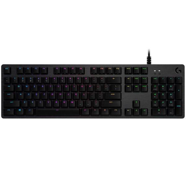 Teclado LOGITECH G512 Carbon (Português - Mecânico, GX Brown Tactile - Tamanho completo - Carbono) — miniatura 2