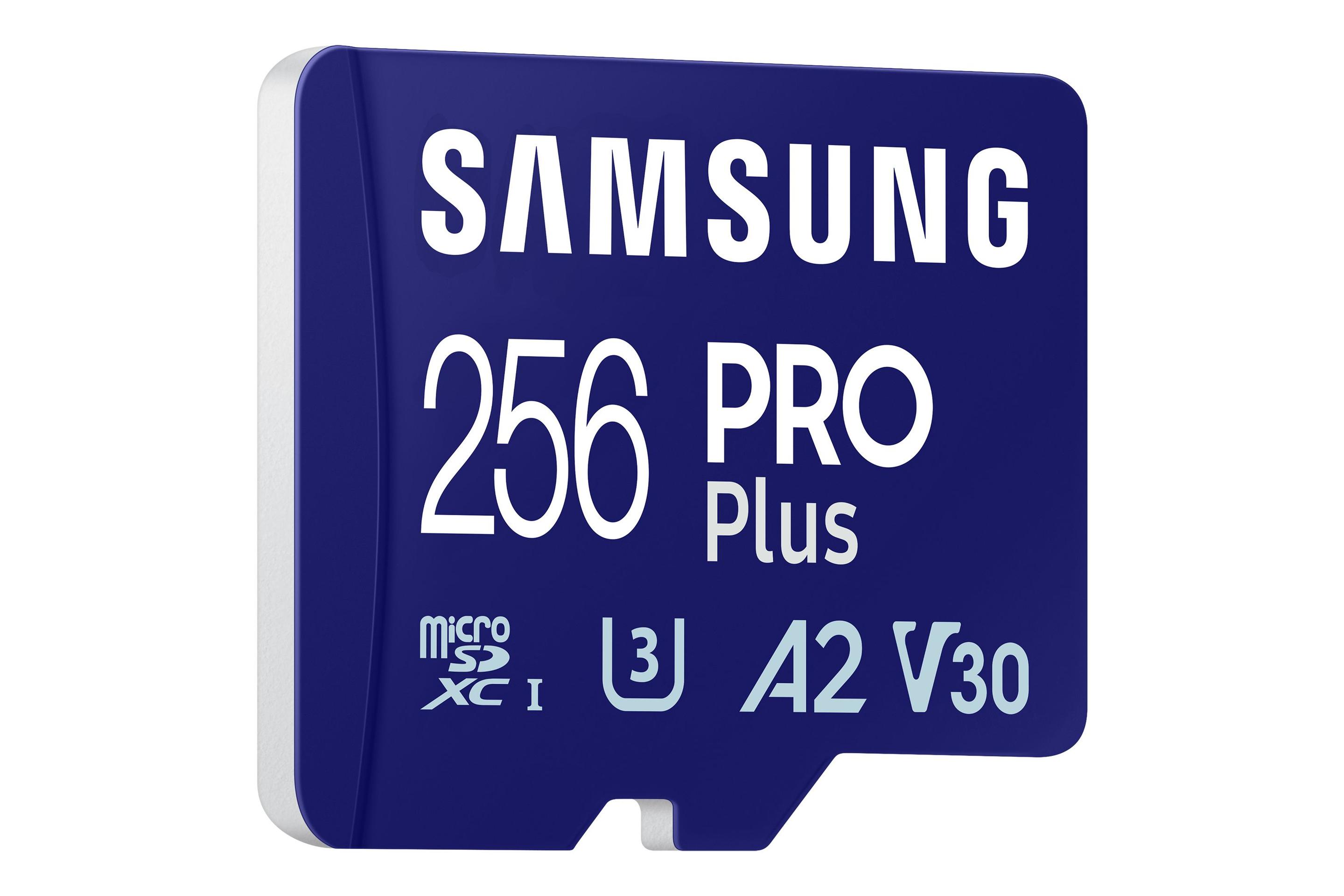 Cartão de Memória SAMSUNG PRO Plus MB-MD256SB/WW (256GB - Classe 10 - 180 MB/s - Azul), miniatura 3