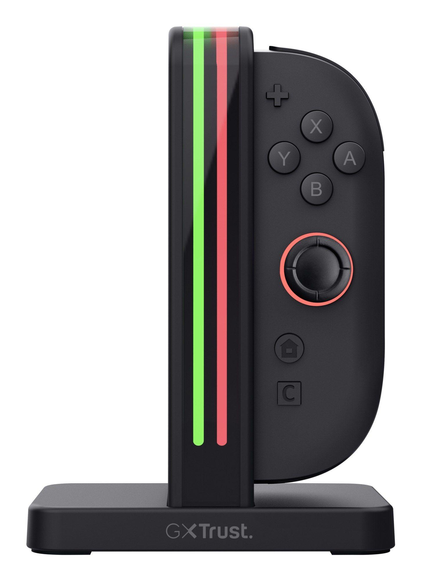 Base de Carga TRUST GAMING GXT 1256 (Nintendo Switch - Com fios - Preto) — miniatura 3
