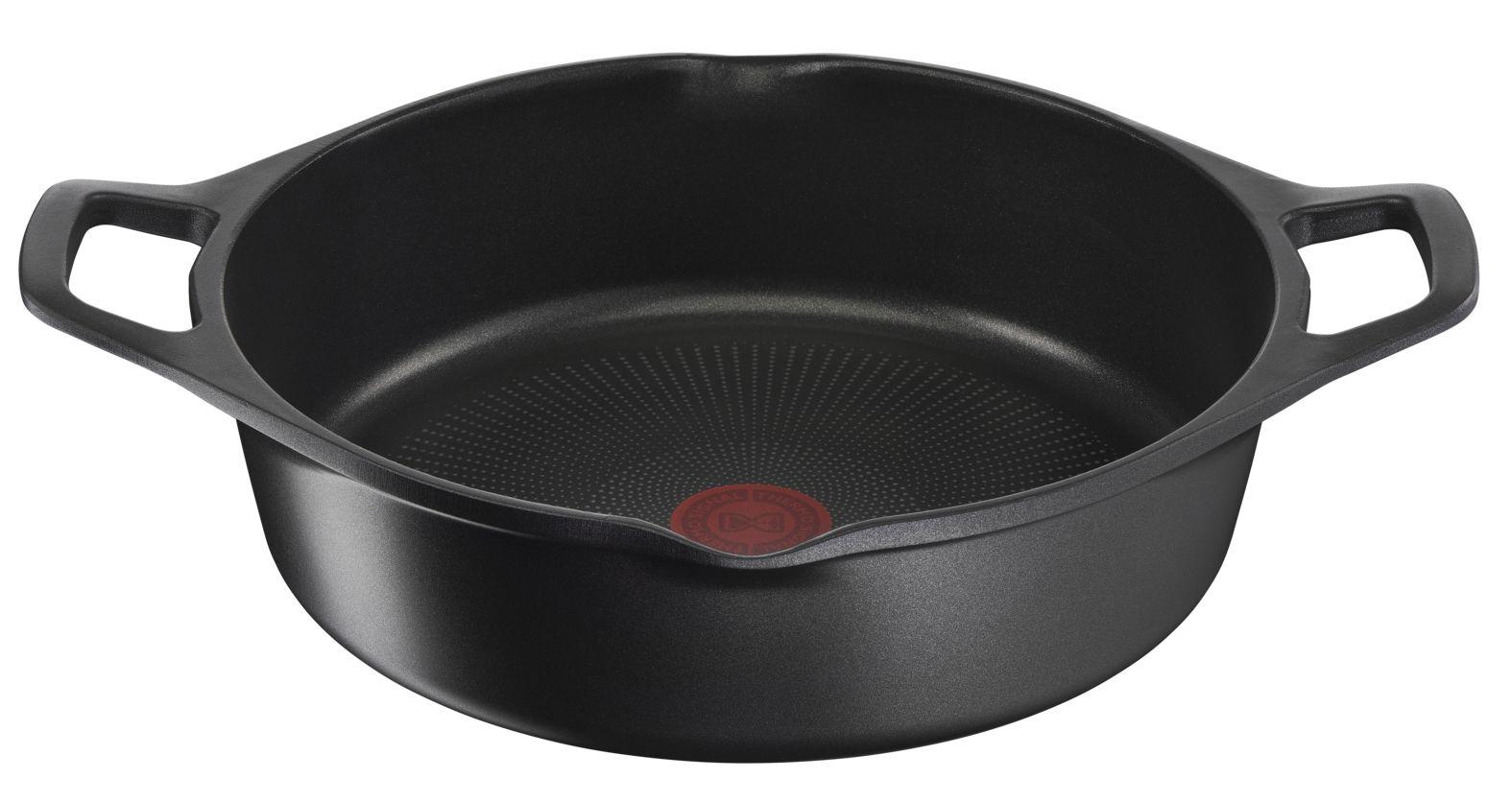 Caçarola com Tampa TEFAL Robust E2497244 (Alumínio fundido - Preto) — miniatura 4