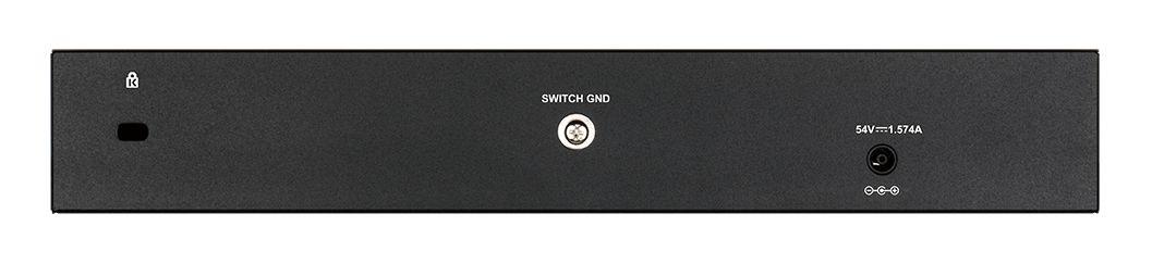 Switch D-LINK DGS-1210-10P/E (Gigabit Ethernet - 0,512 MB - 20 Gbit/s - Preto) — miniatura 2