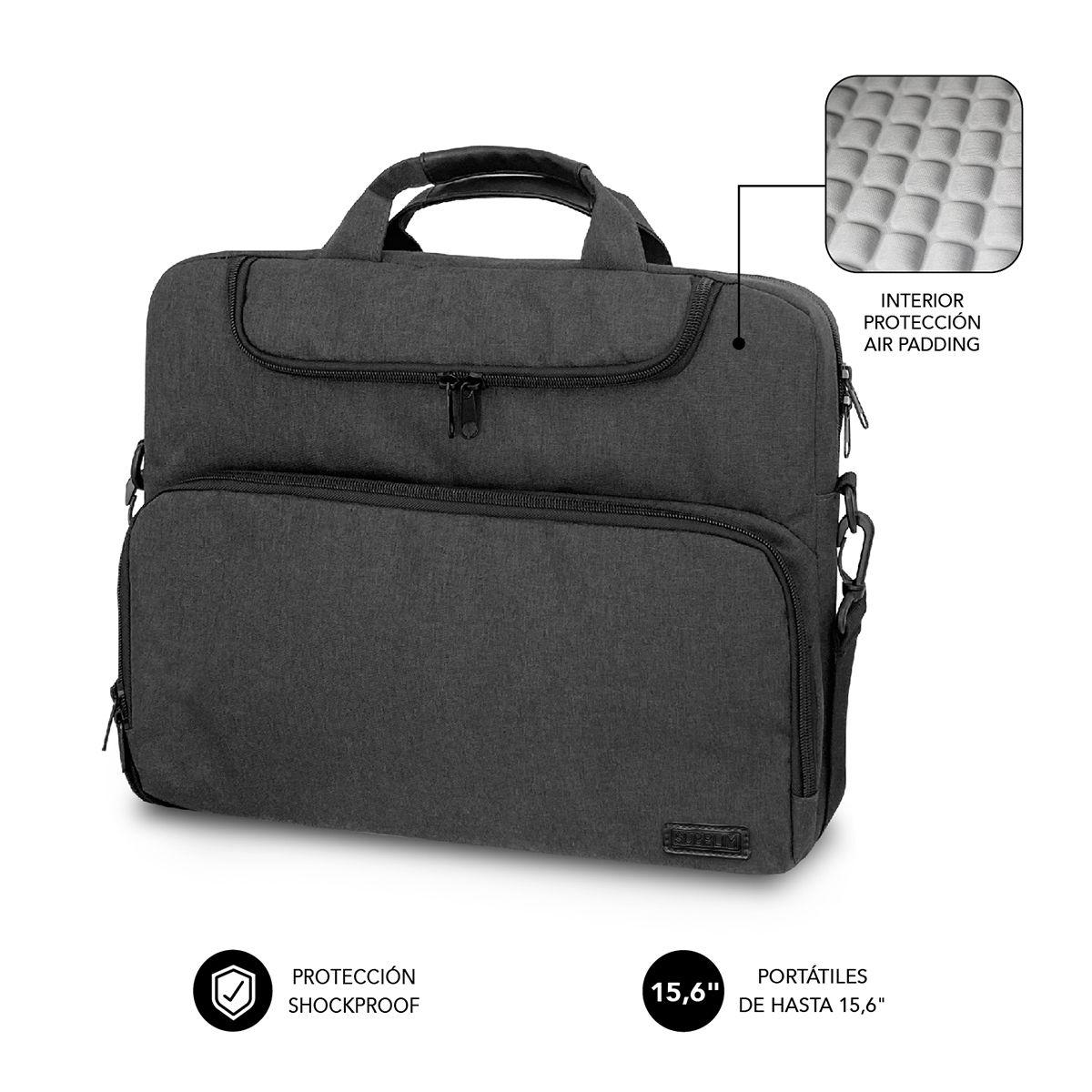 Mala para Portátil SUBBLIM Air Padding (15,6" - 15,6 polegadas - Cinzento Escuro)