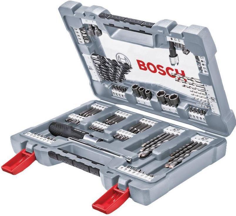 Conjunto de Brocas e Pontas BOSCH Premium X-Line (Betão, metal e madeira)