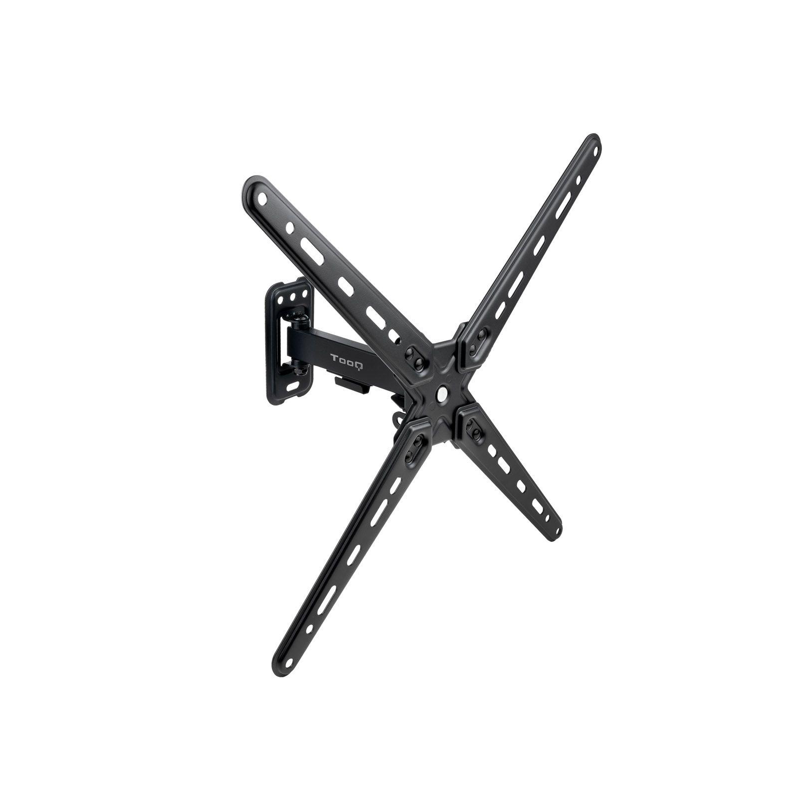 Suporte de Parede TV TOOQ LP1355TN-B (400 x 400 mm - 75 x 75 mm - 139,7 cm - Preto)
