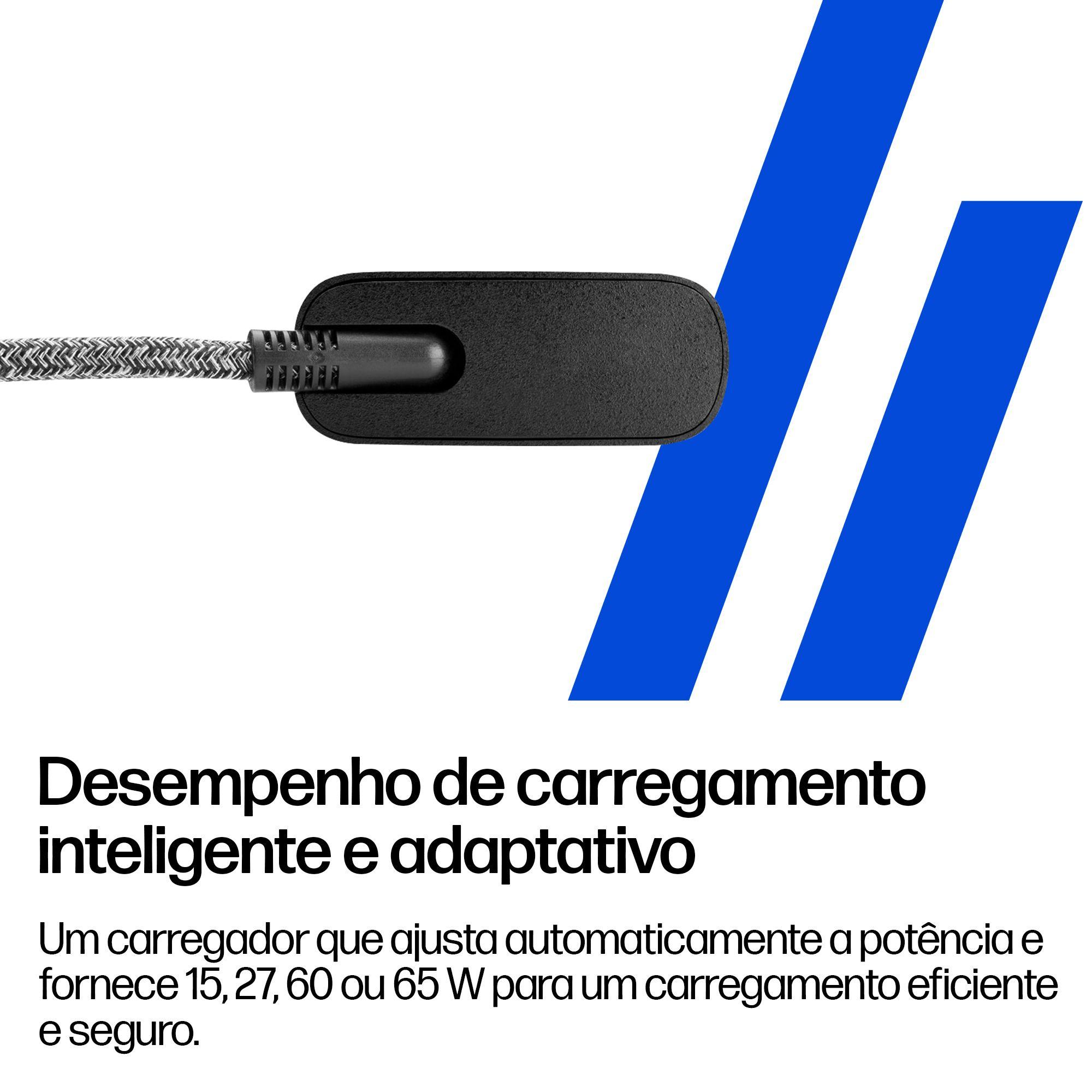 Carregador de Portátil HP 671R2AA#ABB (USB Type-C - Computador portátil - AC-DC - Preto), miniatura 6