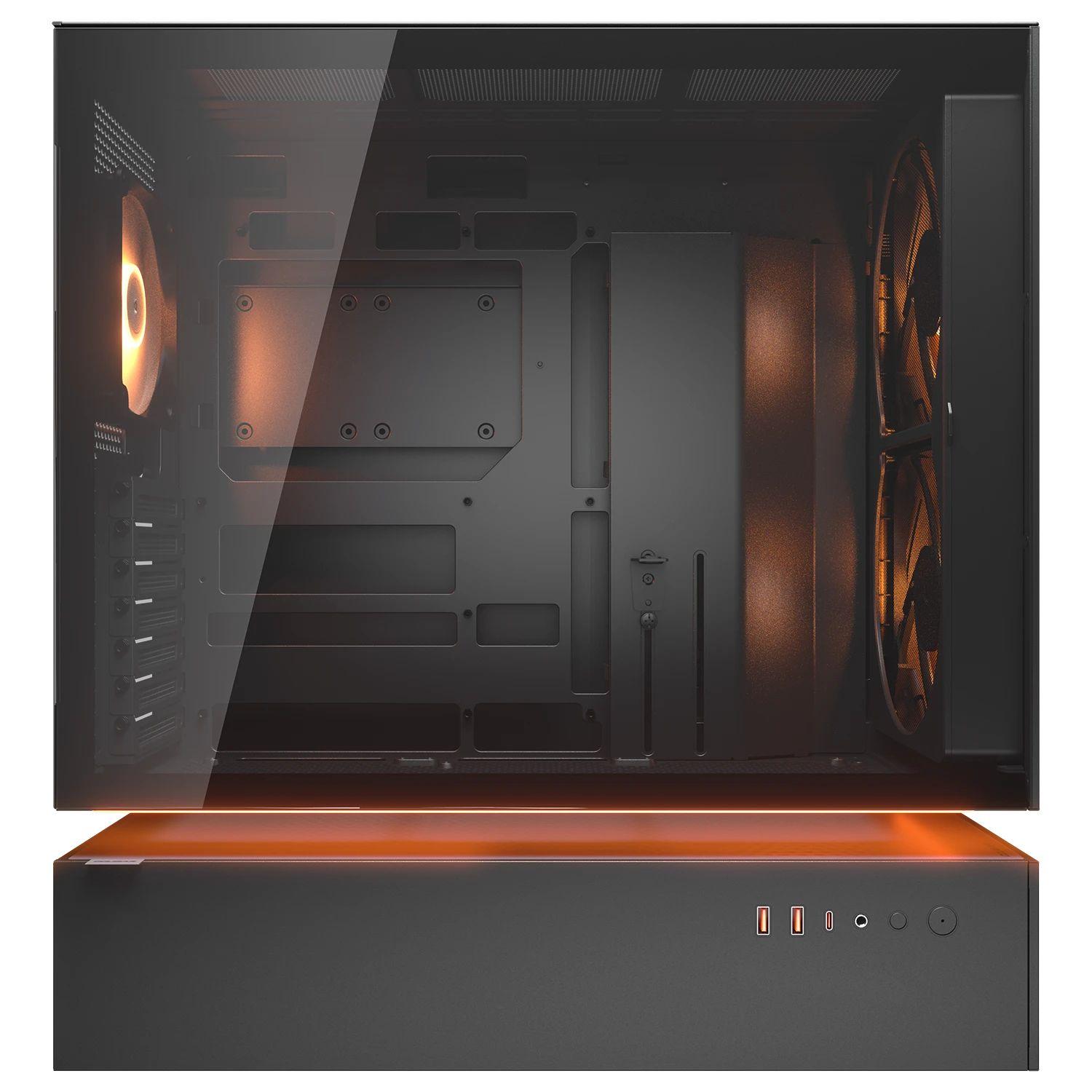 Caixa PC COUGAR CFV235 ARGB Mesh (ATX, CEB, Micro ATX, Mini-ITX - Midi Tower - Vidro, Aço - Preto) — miniatura 3