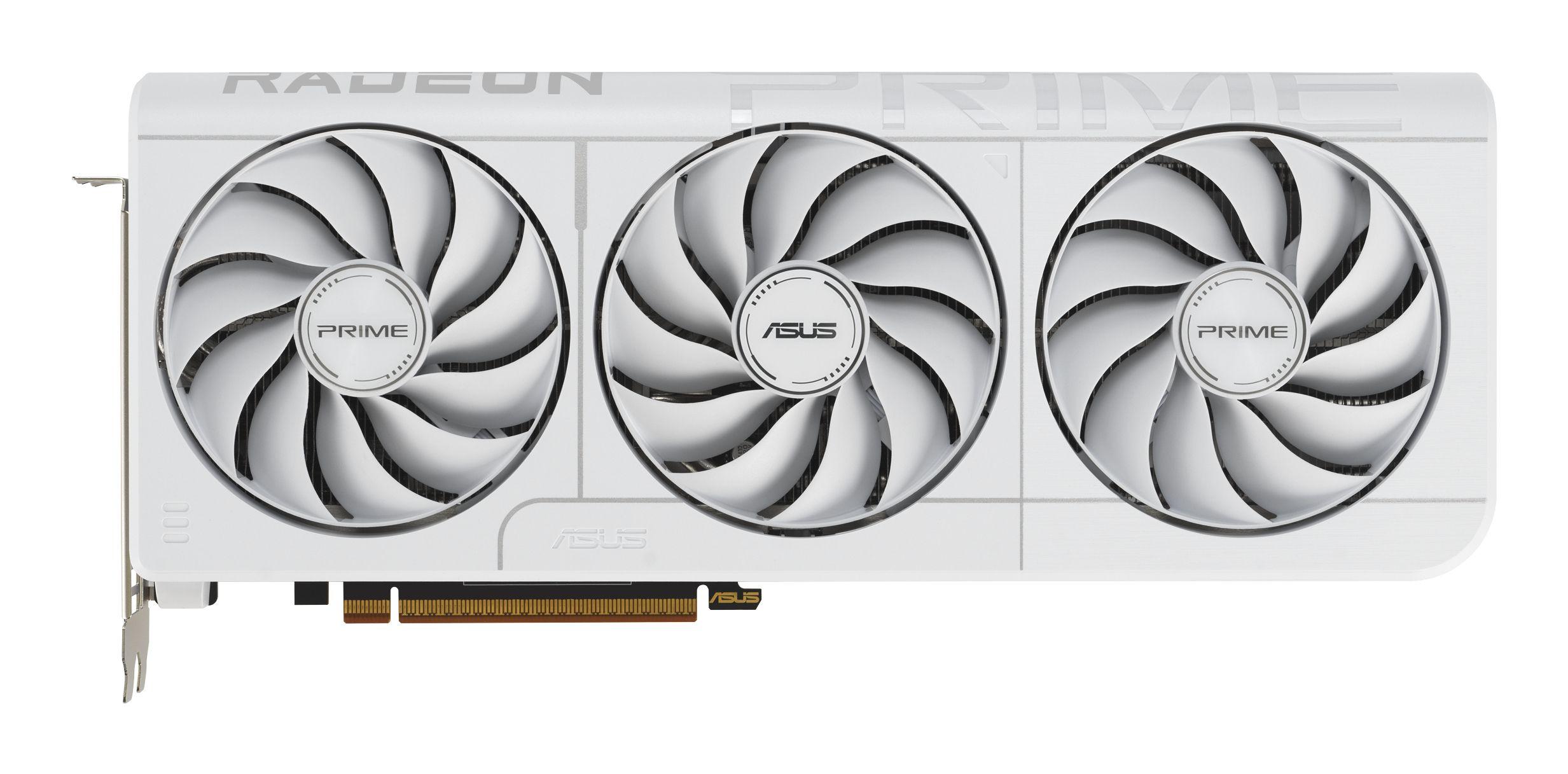 Placa Gráfica ASUS PRIME RX9070XT-O16G-WHITE (Radeon RX 9070 XT - 20 Gbit/s - 16 GB - Branco)