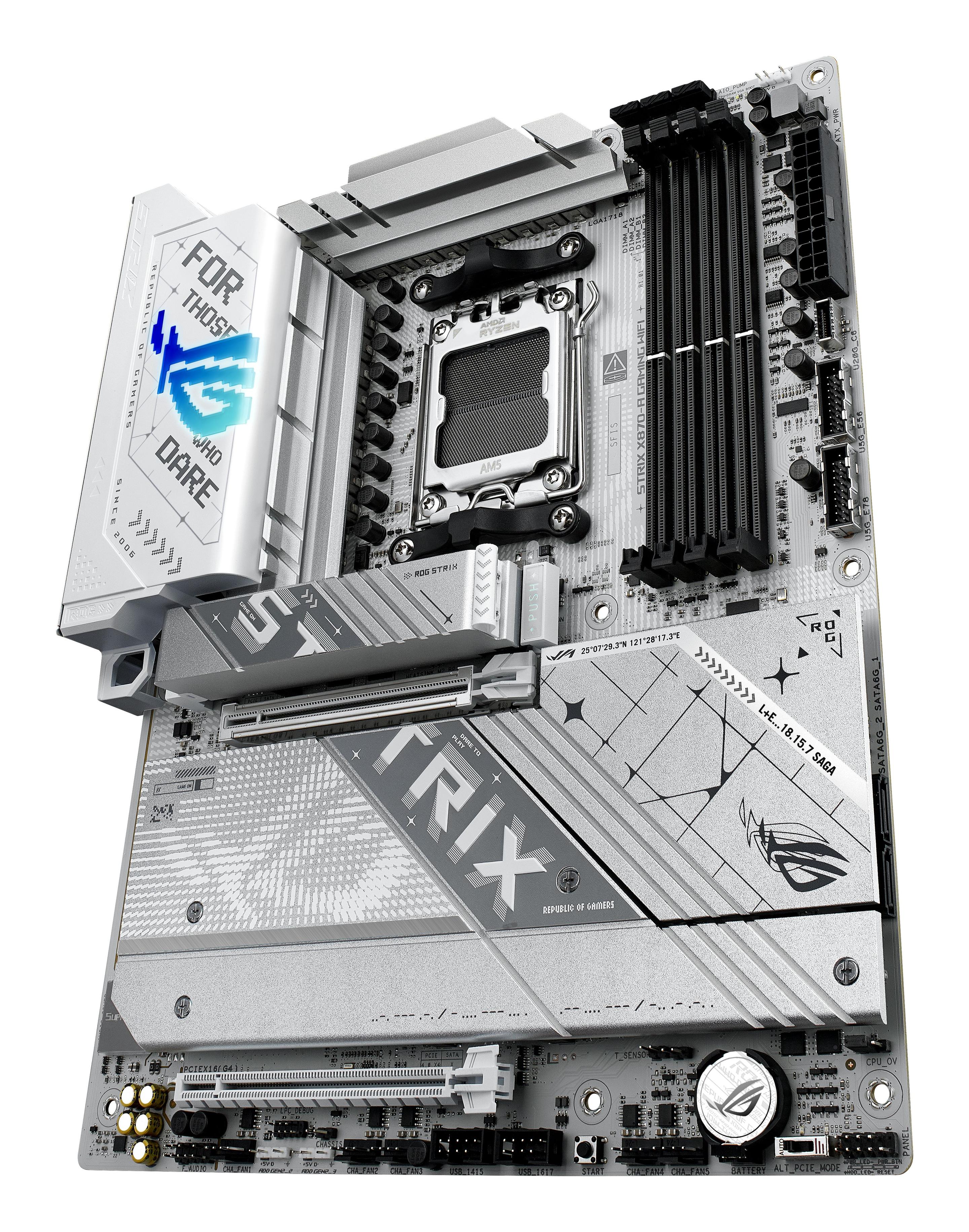Motherboard ASUS ROG STRIX X870-A GAMING WIFI (AM5 - ATX - Duplo canal - Alumínio) — miniatura 7