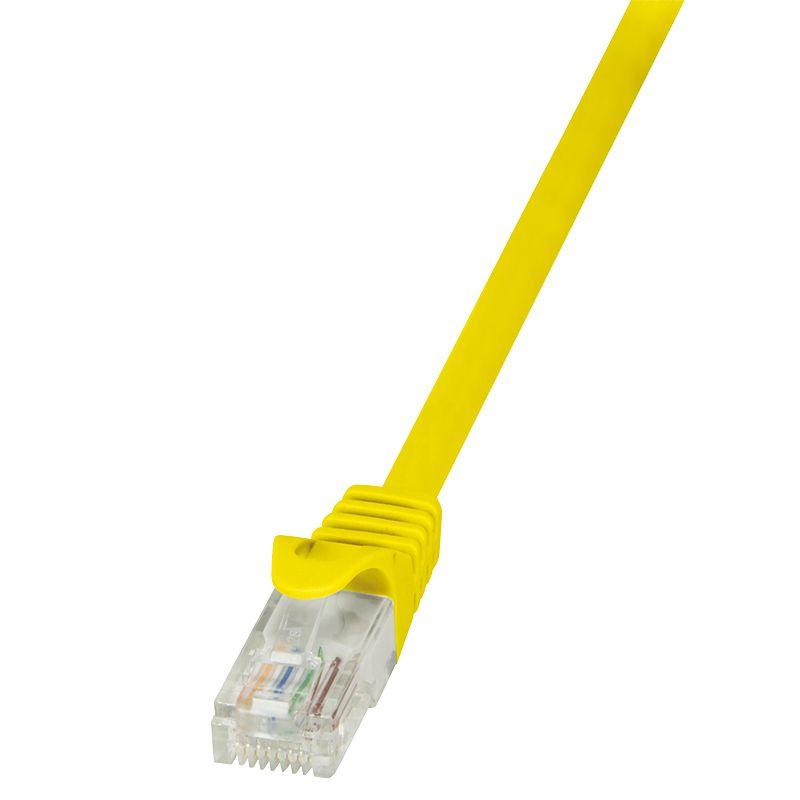 Cabo de Rede RJ45 LOGILINK CP1037U (1 m - Cat5e - RJ-45 - Amarelo)
