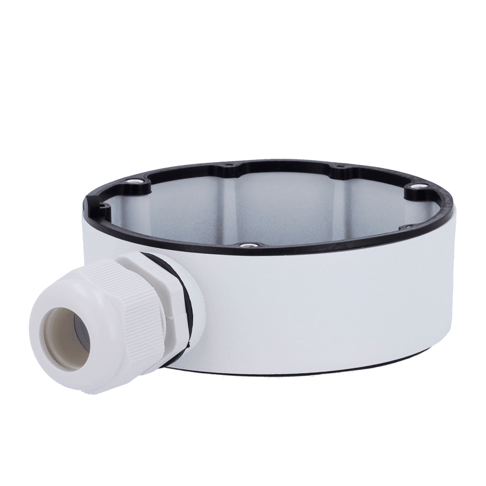 Caixa de Ligações para Câmaras HIKVISION DS-1280ZJ-DM18 (Exterior - Carga Máxima 4,5 kg - Branco)