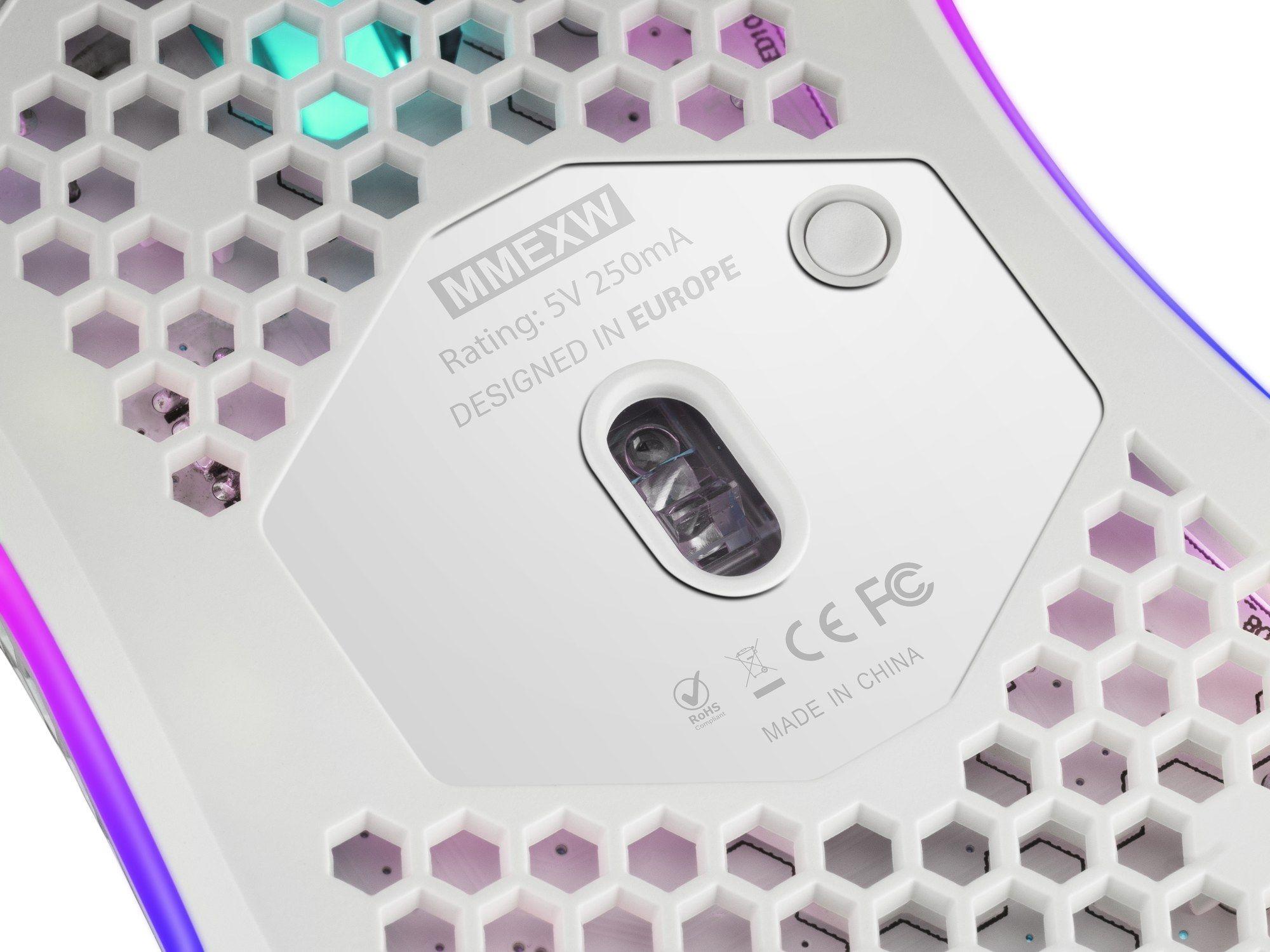 Rato MARSGAMING MMEXW (Mão direita - 32000 DPI - Ótico - Branco), miniatura 6