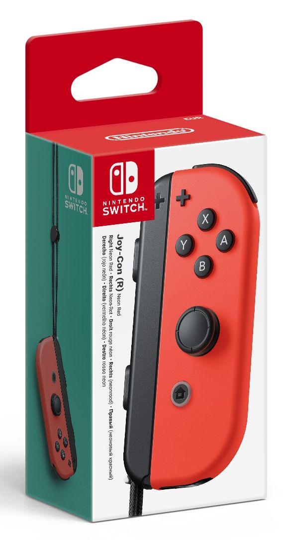 Comando NINTENDO Joy-Con (R) (Nintendo Switch - Sem fios - Vermelho)