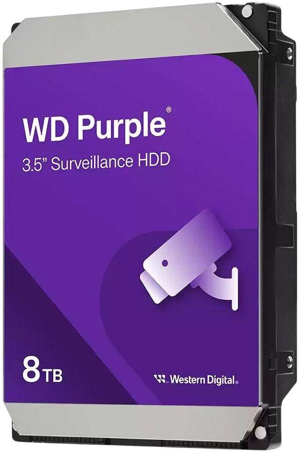 Disco Rígido HDD WESTERN DIGITAL WD Purple WD85PURZ (8TB - 3,5" - SATA III) — miniatura 3
