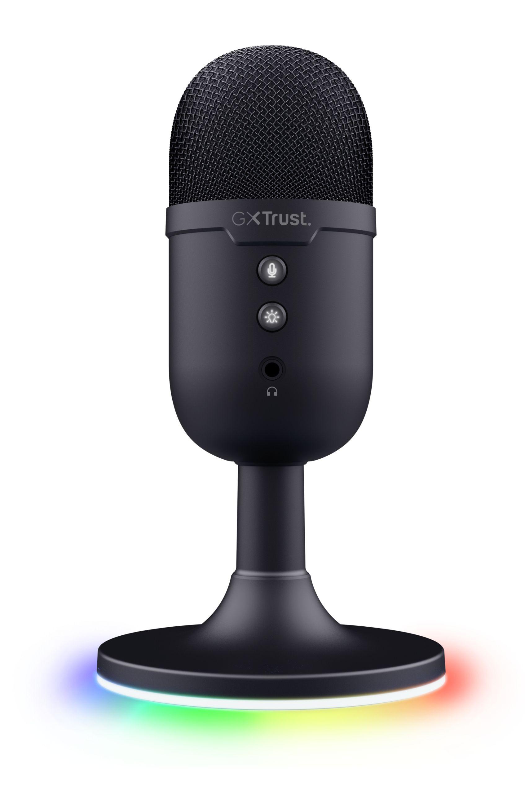 Microfone de Mesa TRUST GXT 234P Yunix (Microfone de mesa - Com fios - USB/3.5 mm - Preto) — miniatura 3