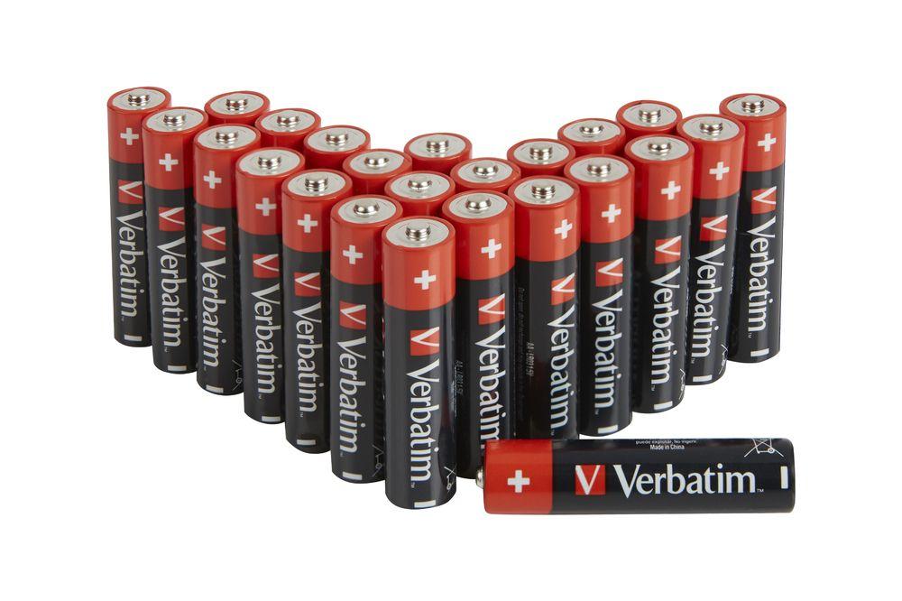 Pilhas Alcalinas VERBATIM 49505 (AA - 1,5 V - Pack de 24)