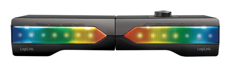 Coluna Soundbar LOGILINK SP0059 (Com fios e sem fios - 6 W - Preto)
