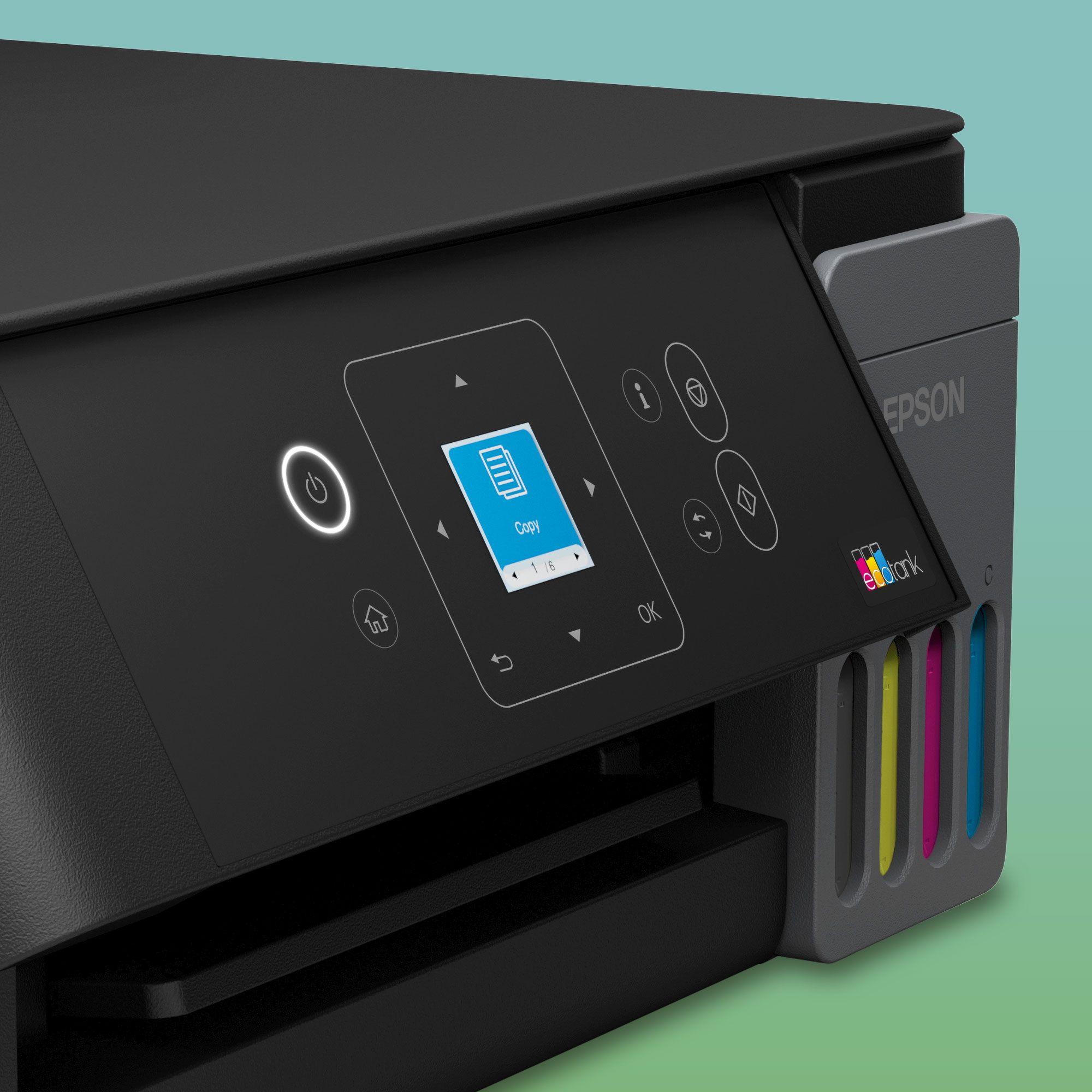 Impressora Multifunções EPSON EcoTank ET-2920 (A4 - Impressão a cores - 100 folhas - Preto)