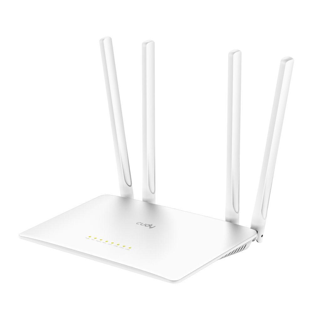 Router CUDY WR1200 (Wi-Fi 5 - 867 Mbit/s - Dual-band - Branco), miniatura 2