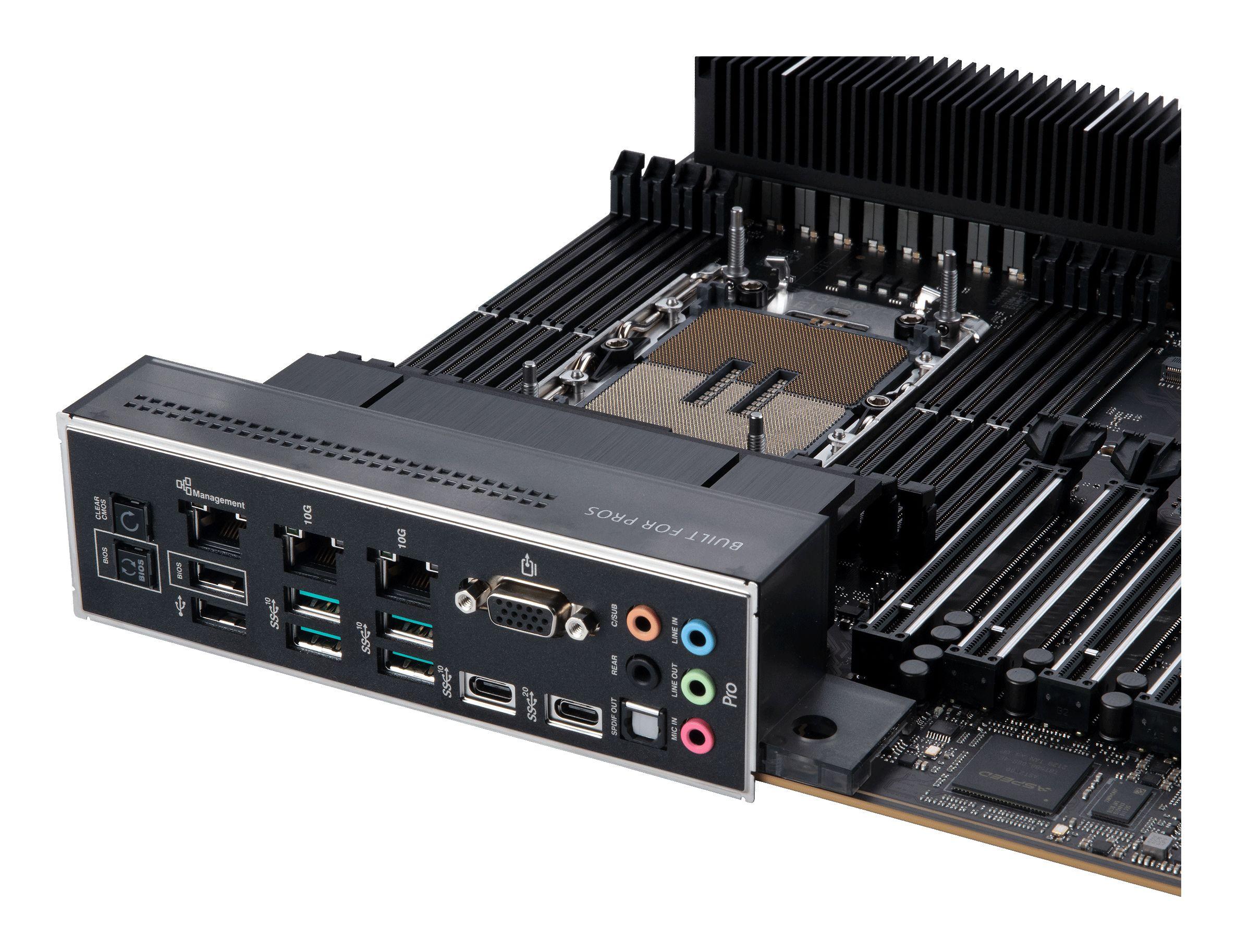 Motherboard ASUS PRO WS W790E-SAGE SE (LGA 4677 (Socket E) - Intel Xeon W - EEB - Preto), miniatura 8