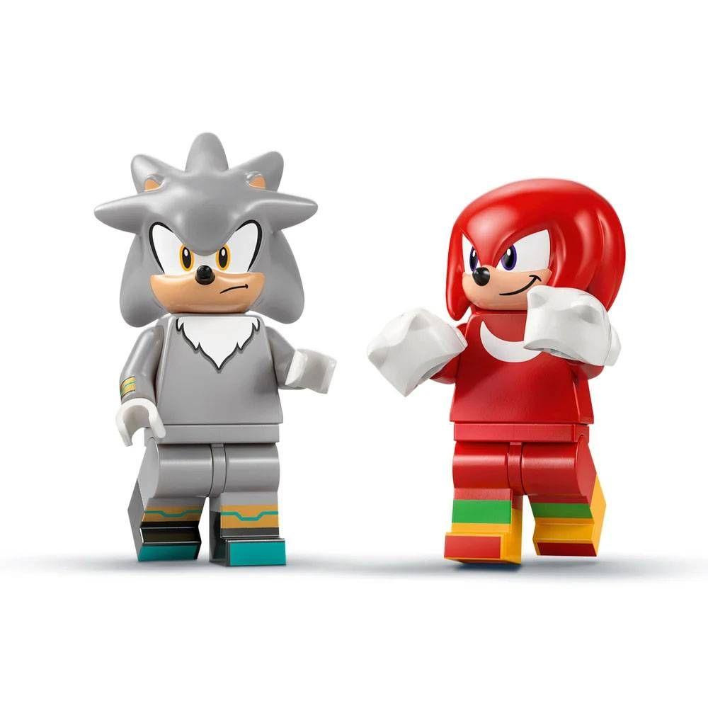 LEGO 77118 Sonic the Hedgehog Carro do Silver contra Monster Truck do Knuckles (8+ anos - 378 peças), miniatura 5