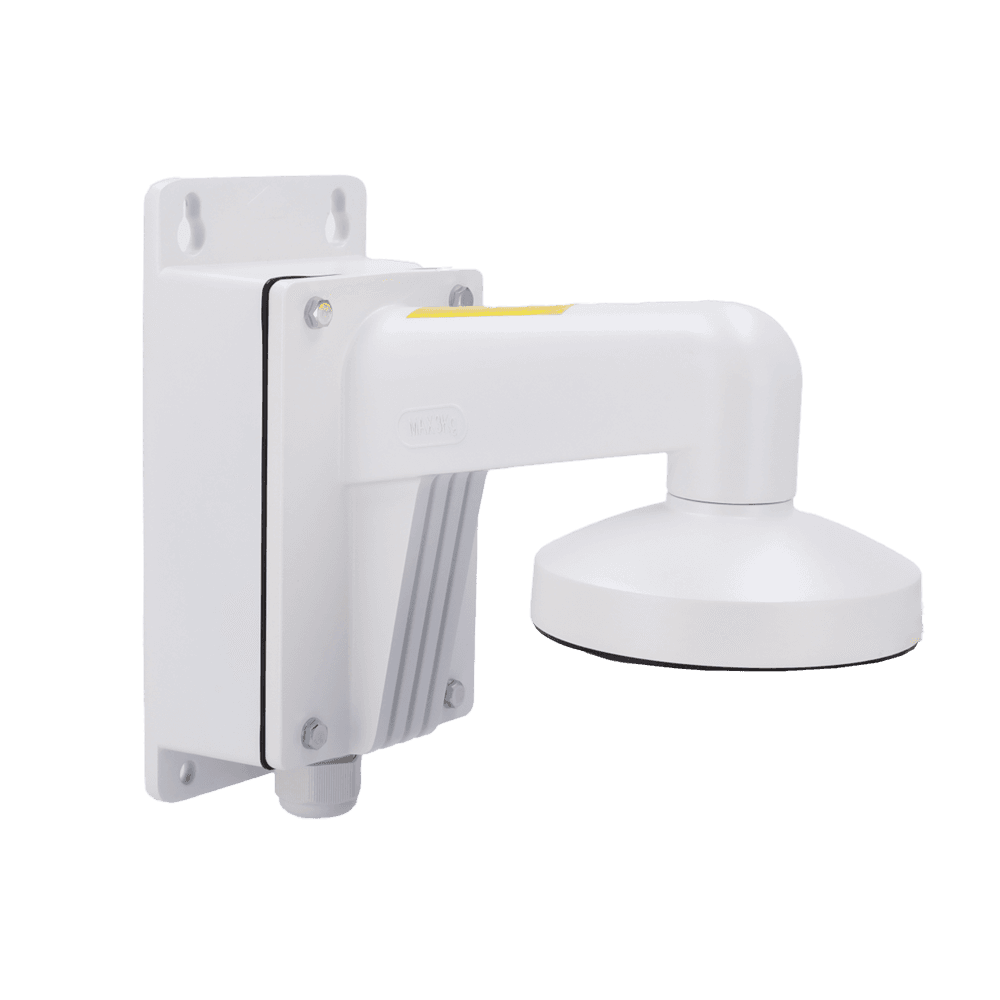 Suporte de Parede para Câmara HIKVISION DS-1273ZJ-135B (Caixa de Ligações Integrada - Branco)