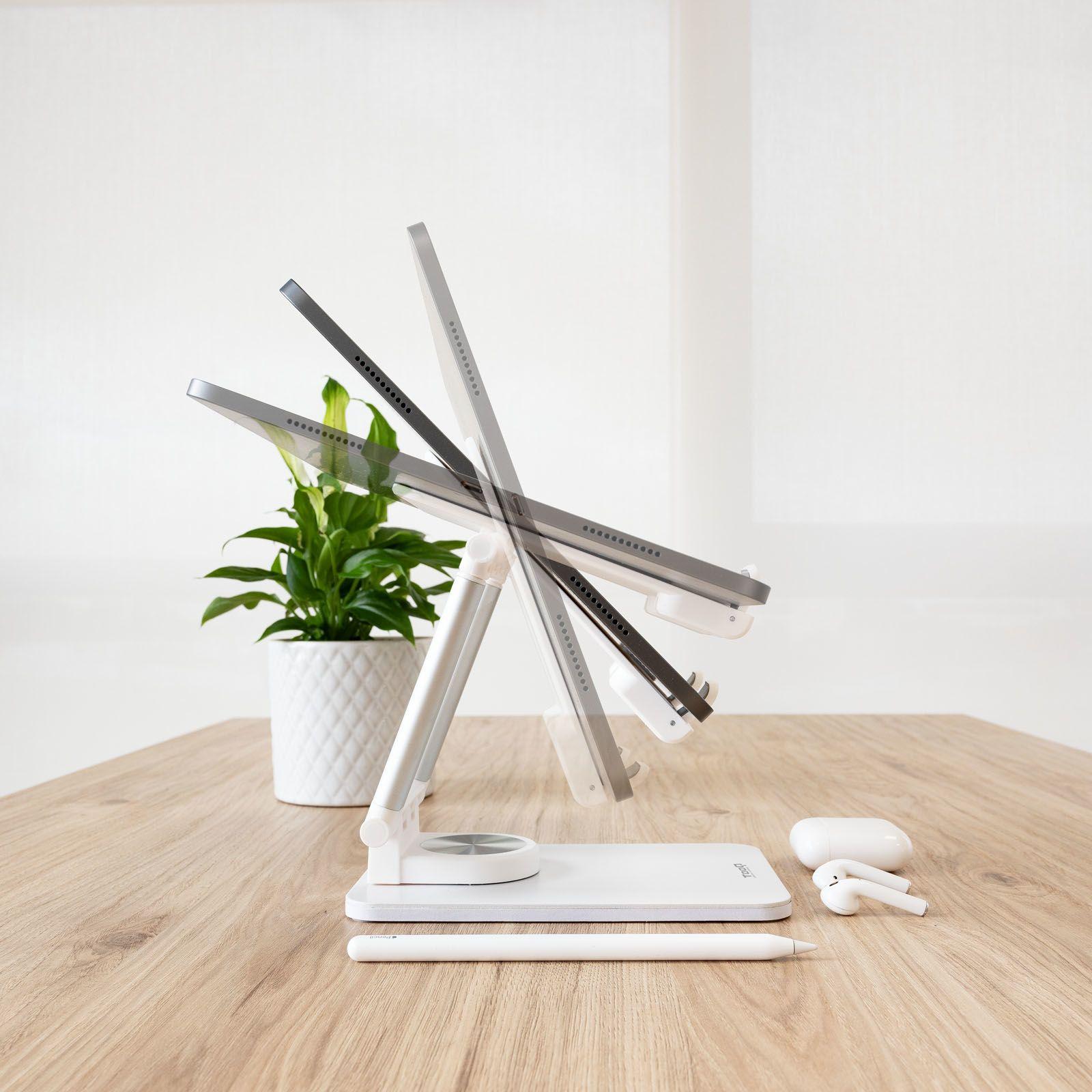 Suporte de Mesa TOOQ PH-HERMES-LUNA (12,9" - Branco) — miniatura 2