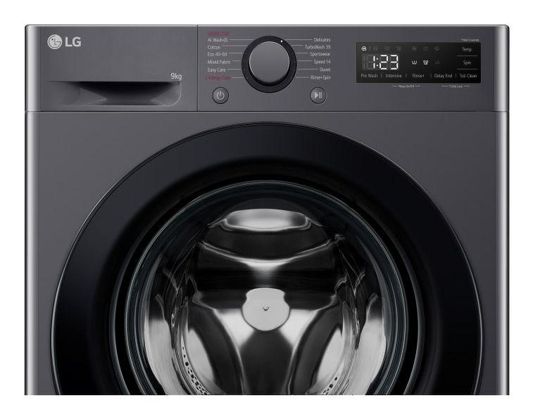 Máquina de Lavar Roupa Independente LG F4WR5009A6M (1360 RPM - A - 50 l - Preto), miniatura 2