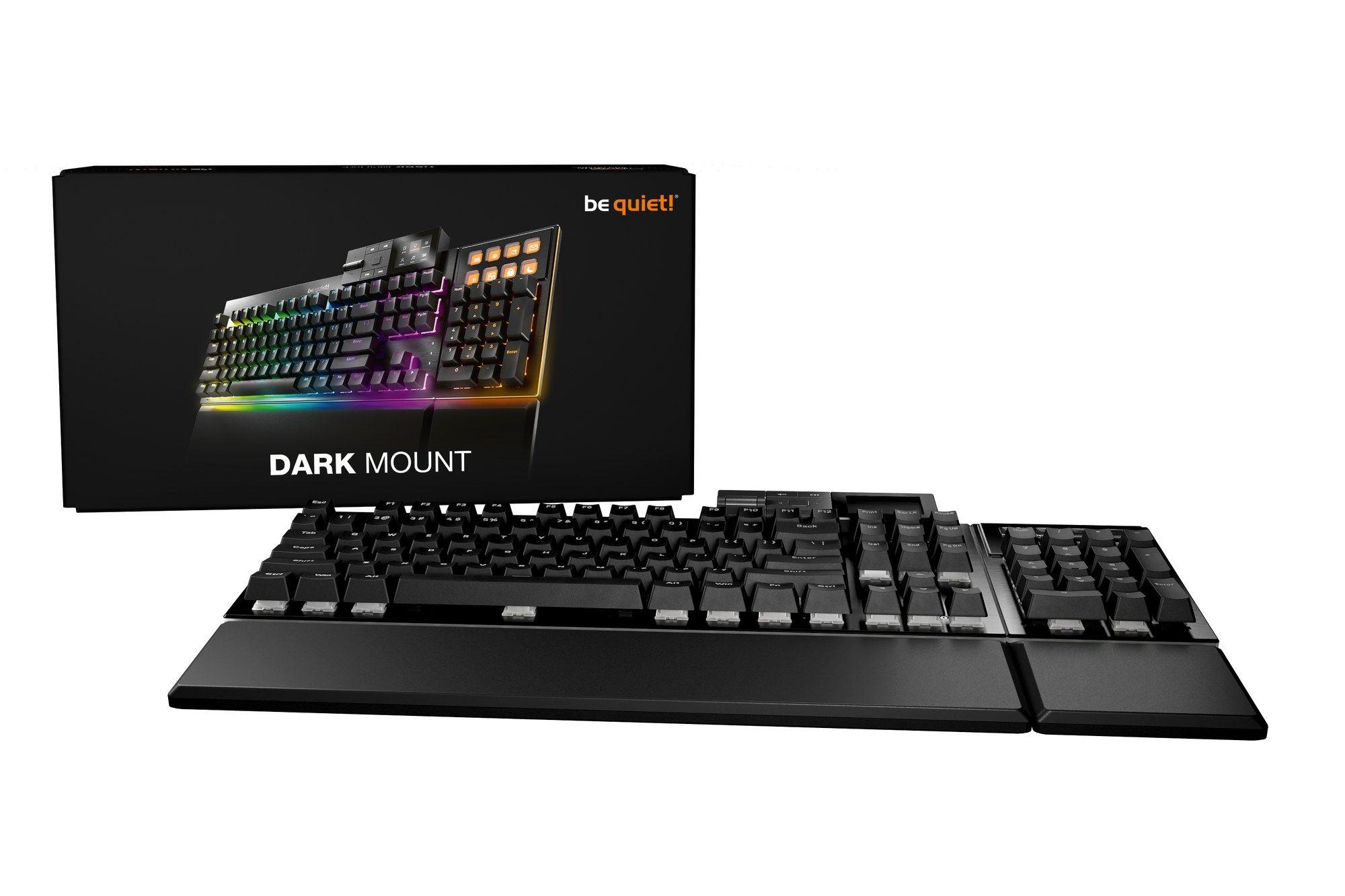Teclado Gaming BE QUIET! Dark Mount Silent Linear (Alemão - be quiet! Silent Linear - Tamanho completo - Preto) — miniatura 8