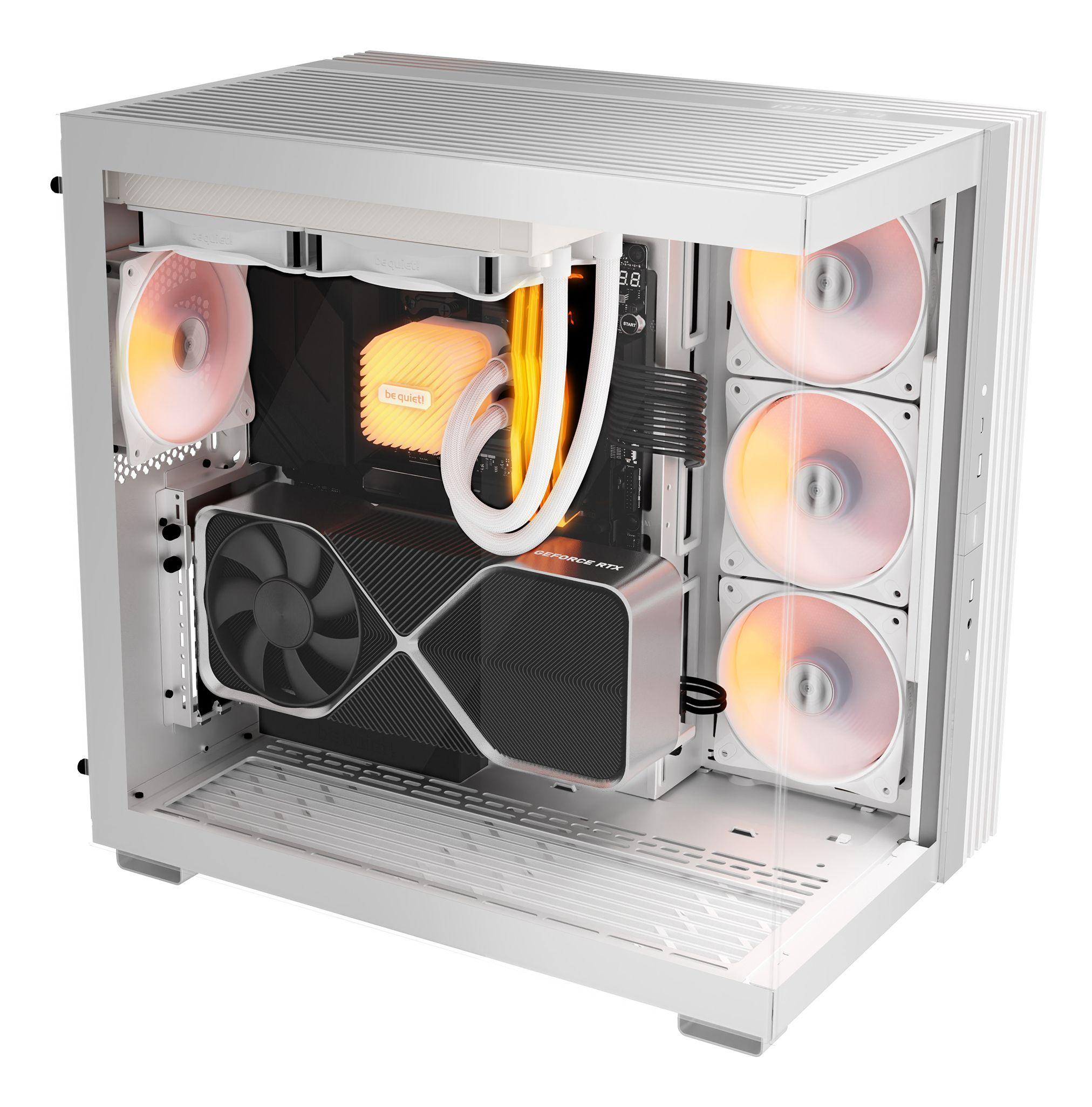 Caixa PC BE QUIET! LIGHT BASE 600 LX (ATX, micro-ATX, Mini-ITX - ATX, PS2 - Midi Tower - Branco) — miniatura 2