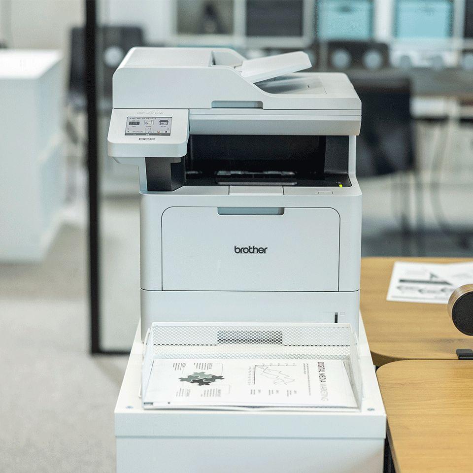 Impressora Multifunções BROTHER MFC-L5710DN (A4 - Impressão a preto e branco - 1390 folhas - Branco), miniatura 4