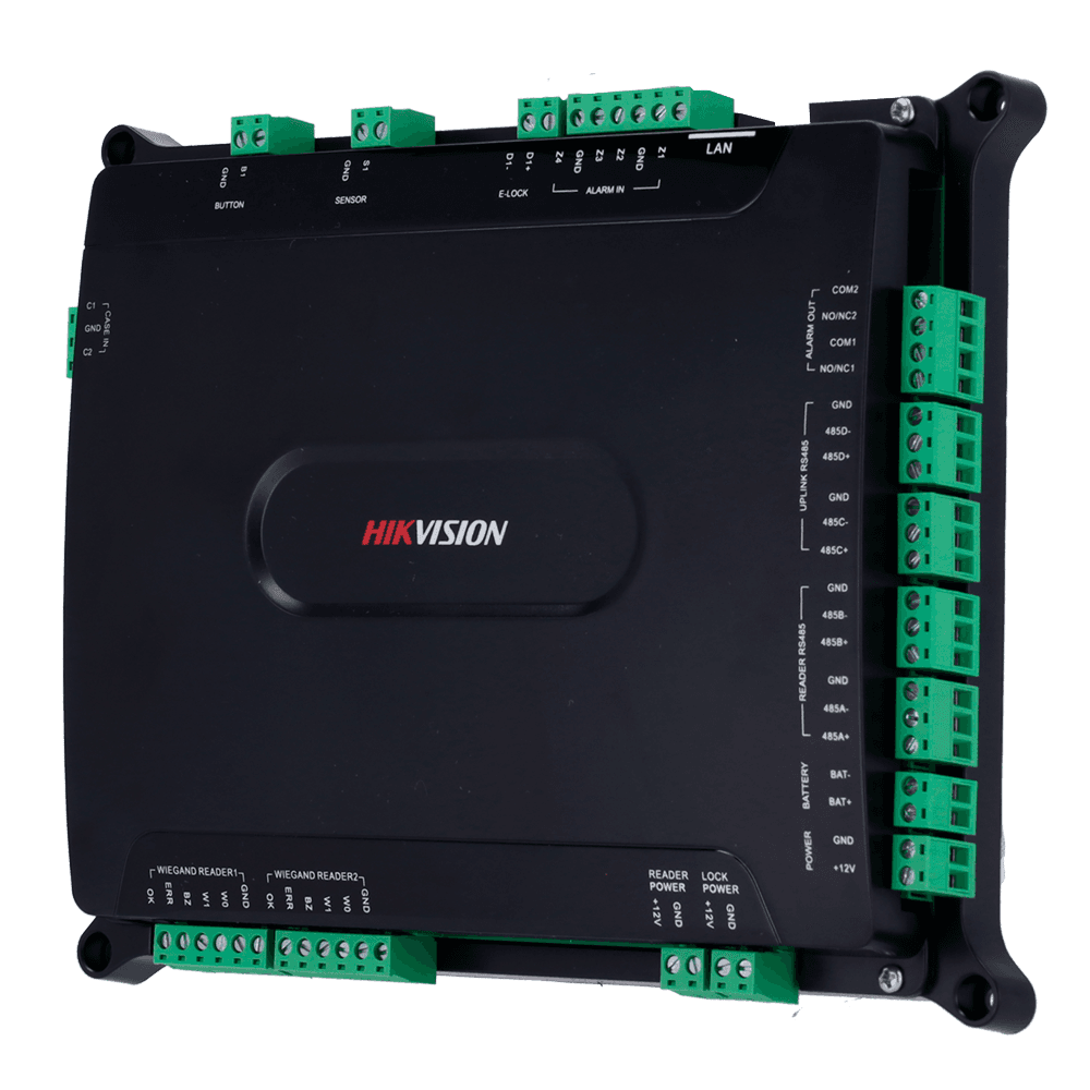Controlador de Acesso HIKVISION DS-K2601T-MAINBOARD (1 Porta - TCP/IP e RS485 - Preto)