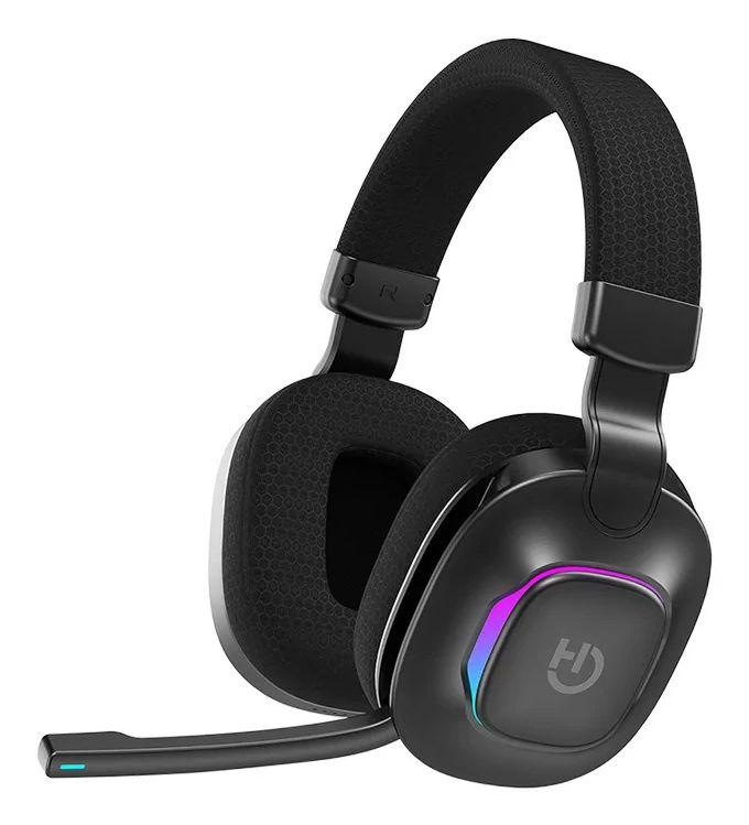 Headset Gaming HIDITEC Vortex ARGB (Binaural - Com fios e sem fios - Circum-aural - Preto), miniatura 4