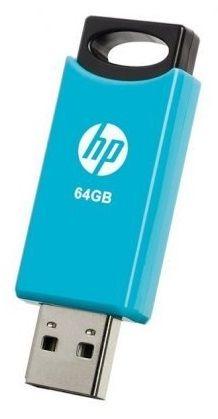 Pen USB HP HPFD212-64-TWIN (Sleeve - USB Type-A - 14 MB/s - Preto/Azul), miniatura 4