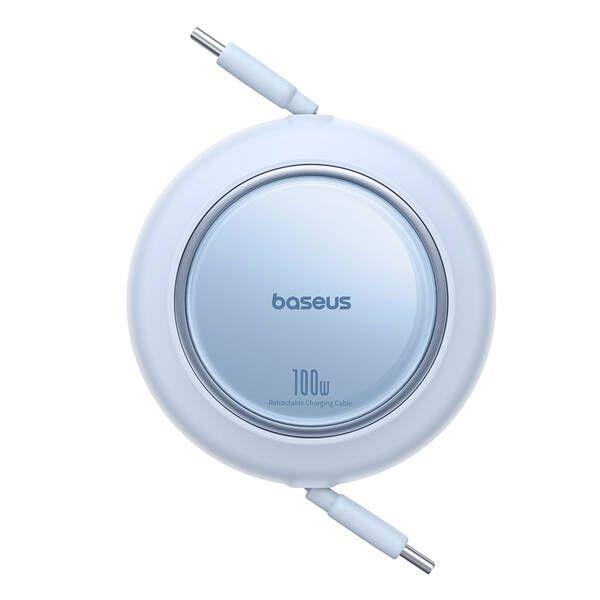 Cabo USB-C BASEUS Free2Pull Mini (1 m - USB-C - Azul) — miniatura 3