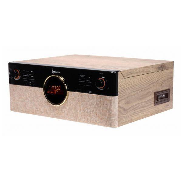Gira-Discos DENVER MRD-180 (18 W - Castanho) — miniatura 4