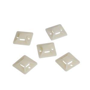 Suporte para Abraçadeiras de Cabos LOGILINK KAB0042 (Sintéticos ABS - Bege)