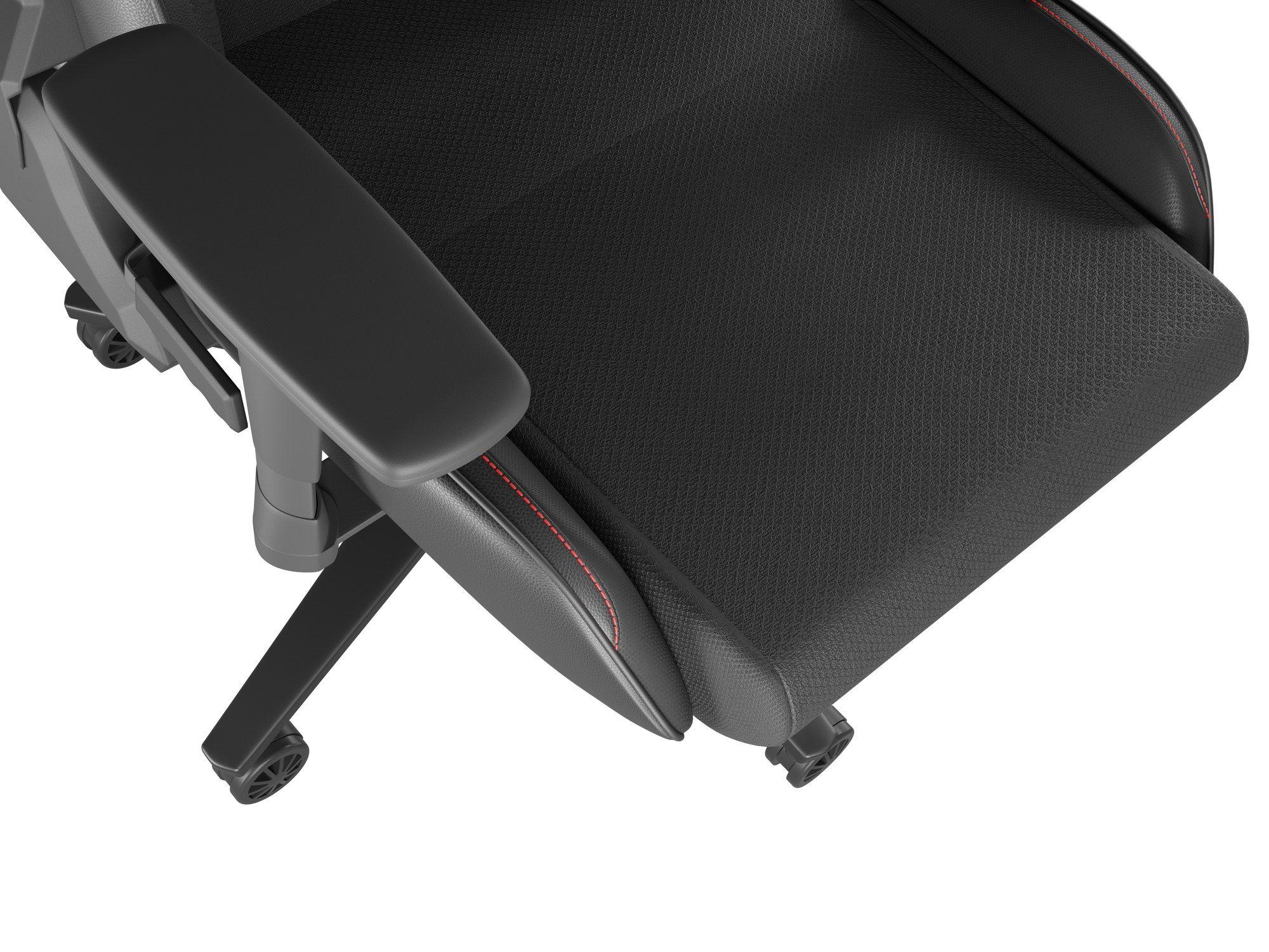 Cadeira Gaming GENESIS Nitro 550 G2 (150 kg - 7 cm - Tecido, Imitação de pele - Preto) — miniatura 9