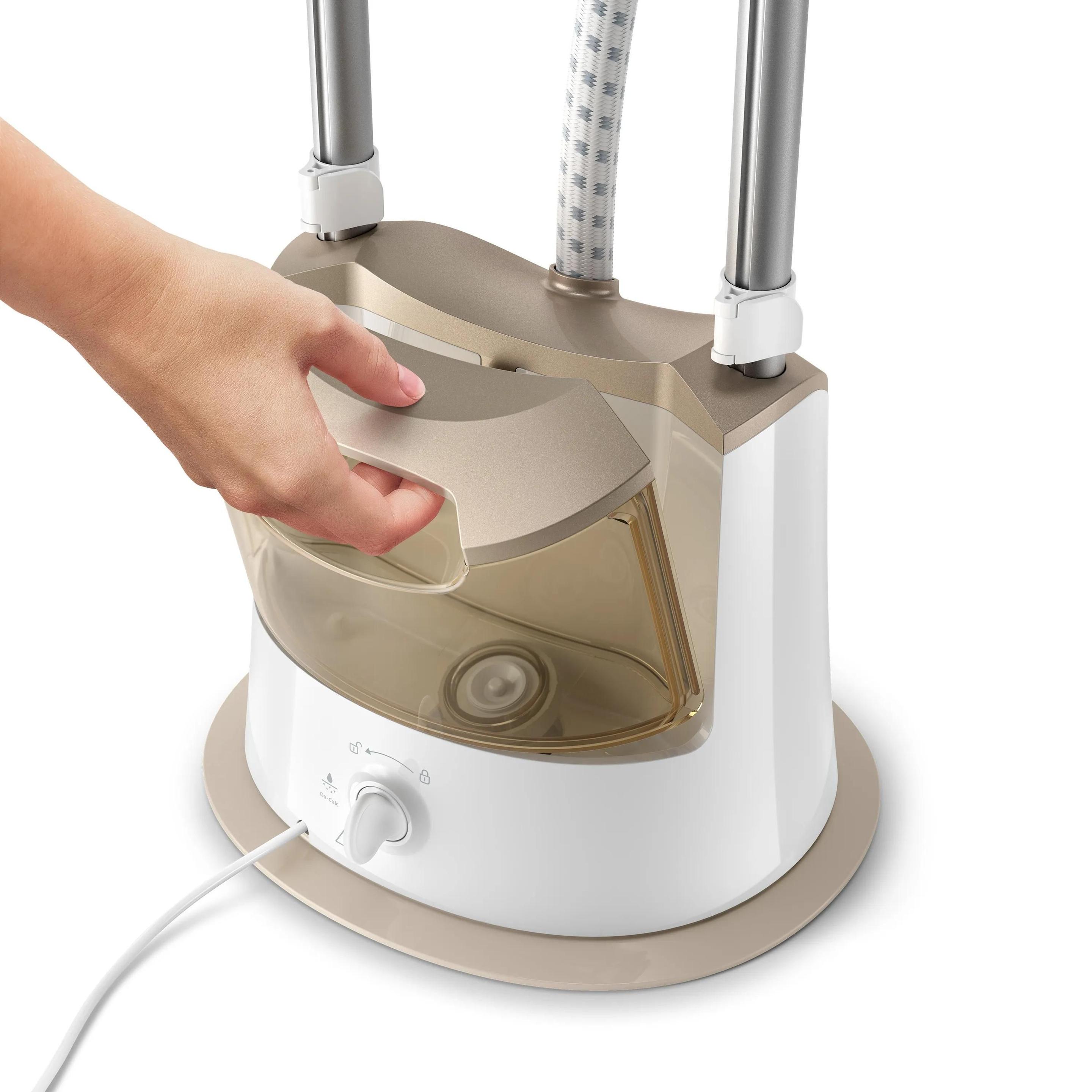 Vaporizador Vertical PHILIPS EasyTouch GC488/60 (Altura 31,5 cm - Dourado e Branco), miniatura 2