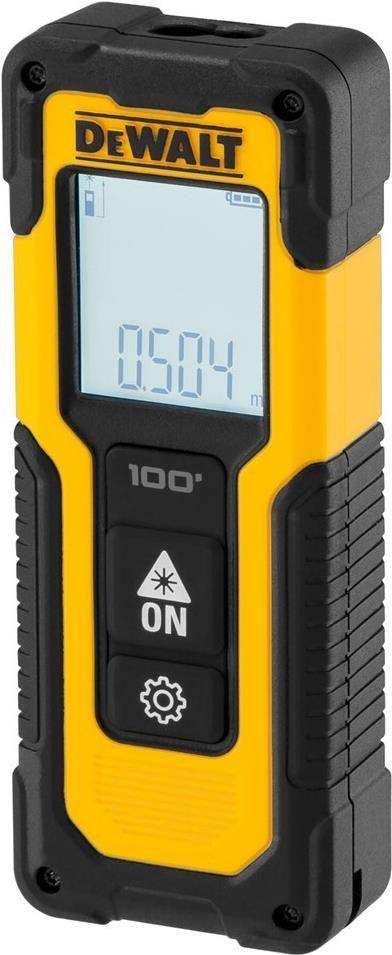 Medidor de Distâncias a Laser DEWALT DWHT77100-XJ (Amarelo/Preto)