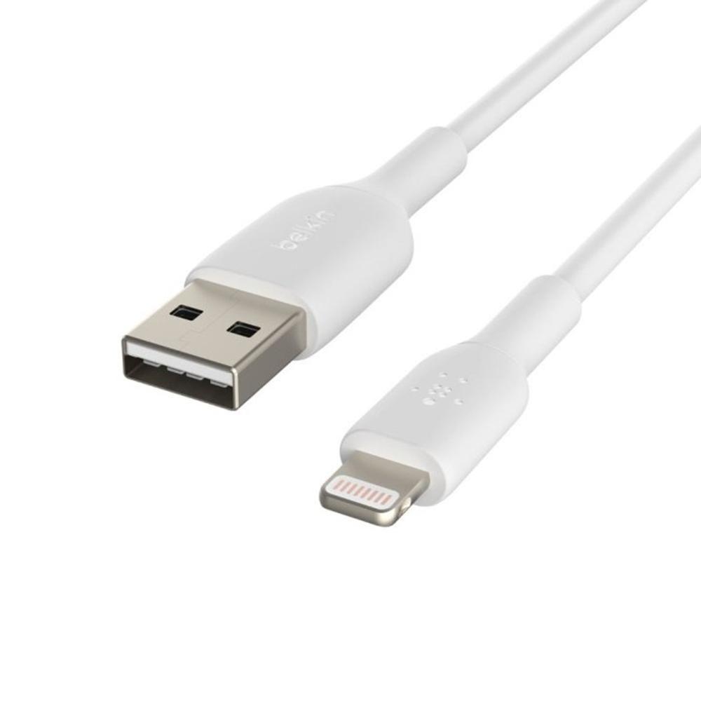 Cabo USB-A para Lightning BELKIN CAA001BT2MWH (2 m - USB-A - Branco)