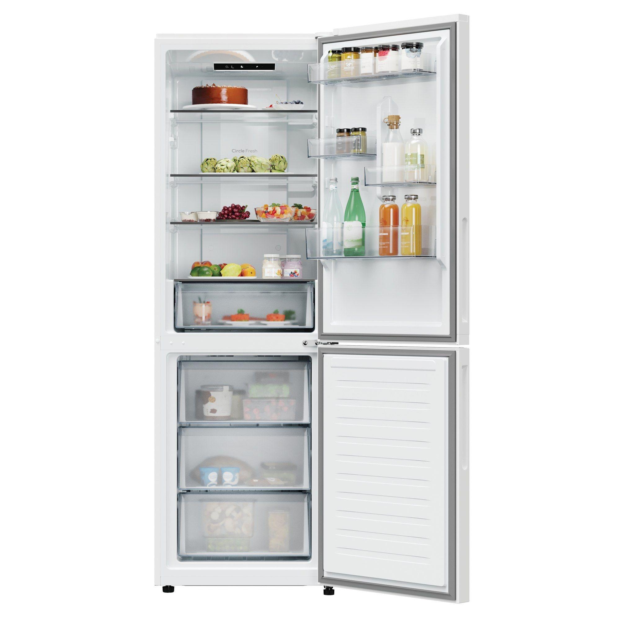 Frigorífico Combinado Independente HOOVER HONCQ2T618EW (355 l - 185x59,5x66,7 cm - 185 cm - Branco) — miniatura 2